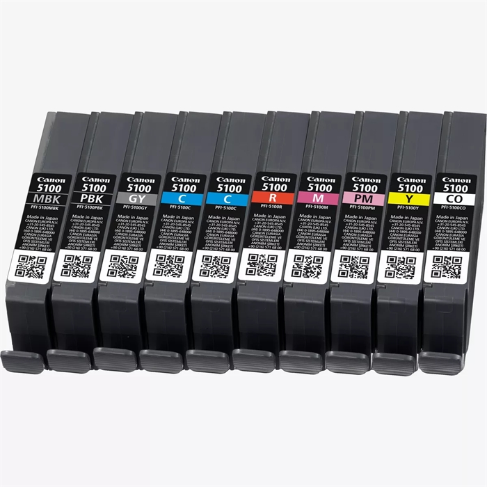 Пълен комплект мастилници за Canon Pro 310