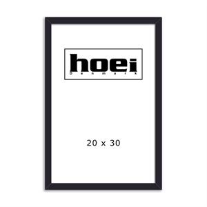Træramme i sort til fotos og plakater 20 х 30 cm