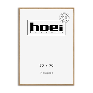 Massивна дъбова рамка за снимки и плакати 50 x 70 PLEXI см