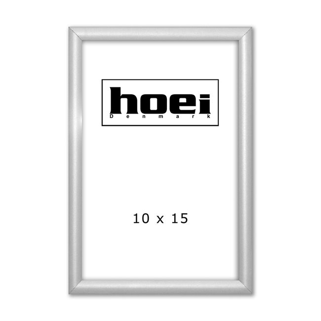 Сребриста алуминиева рамка - 10 x 15 см