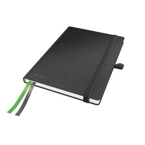 Leitz тетрадка Complete A5 лин. 96g/80листа черен