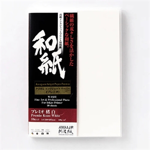 Awagami Premio Kozo White - 180 g/m², 10 листа