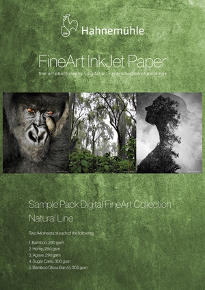 Hahnemühle Digital FineArt- Примерен пакет -Natural Line, A4