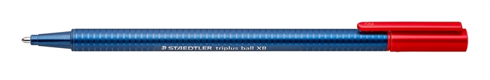 Staedtler химикалка Triplus с капачка XB червена